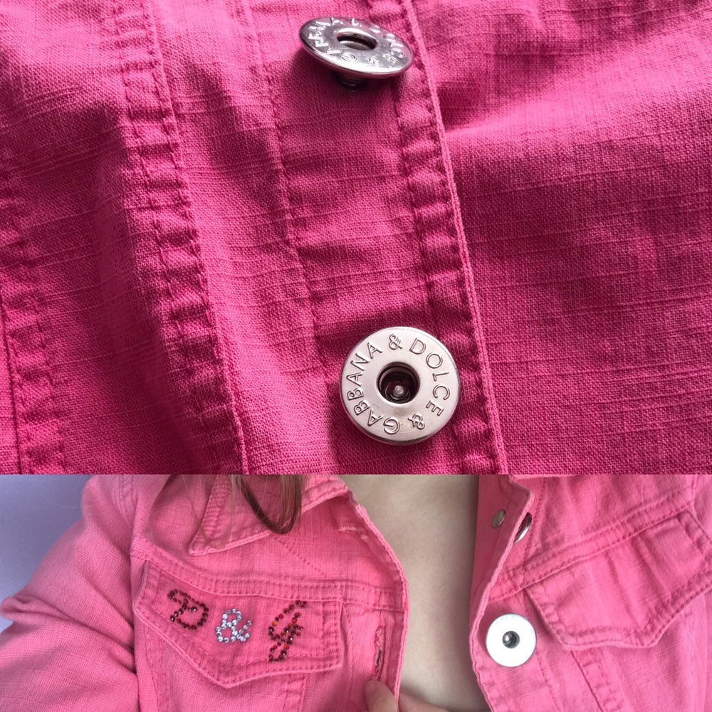 💖 PINK DOLCE & GABBANA TOP 💖 - Picture 7 of 7
